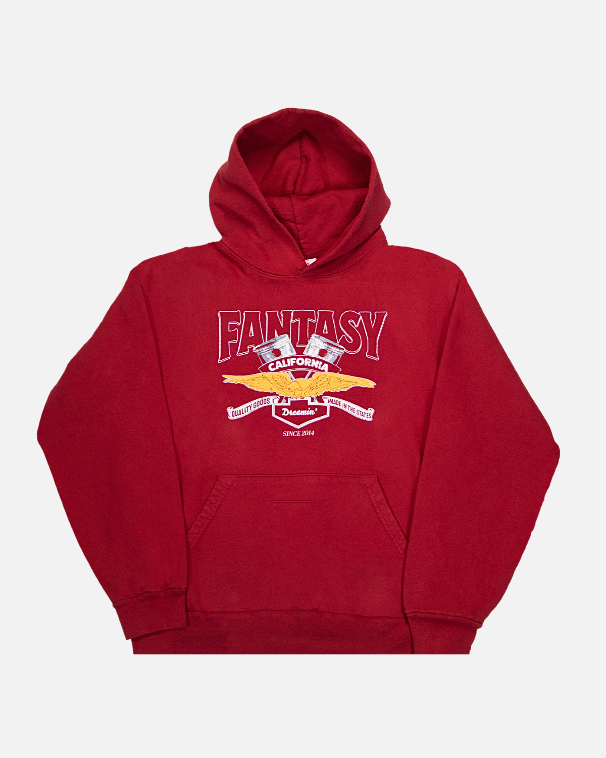 Malibu Hooded Sweatshirt (Cardinal)