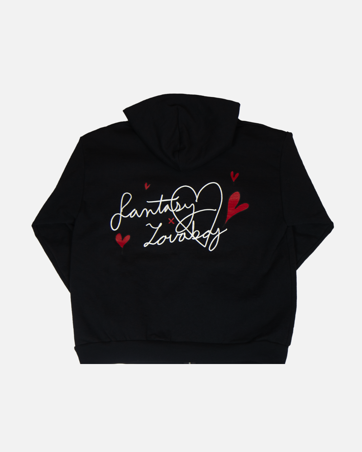 Classic Hooded Zip-Up (Black)