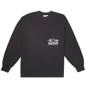 Split Window Long Sleeve Shirt (Vintage Black)