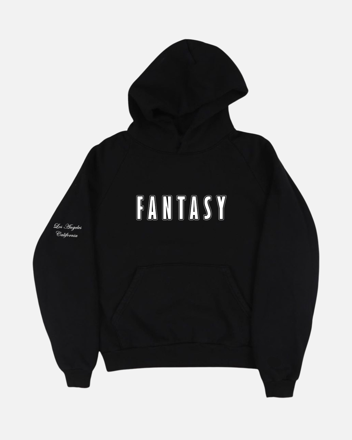 Los Angeles Hooded Sweatshirt (Black)
